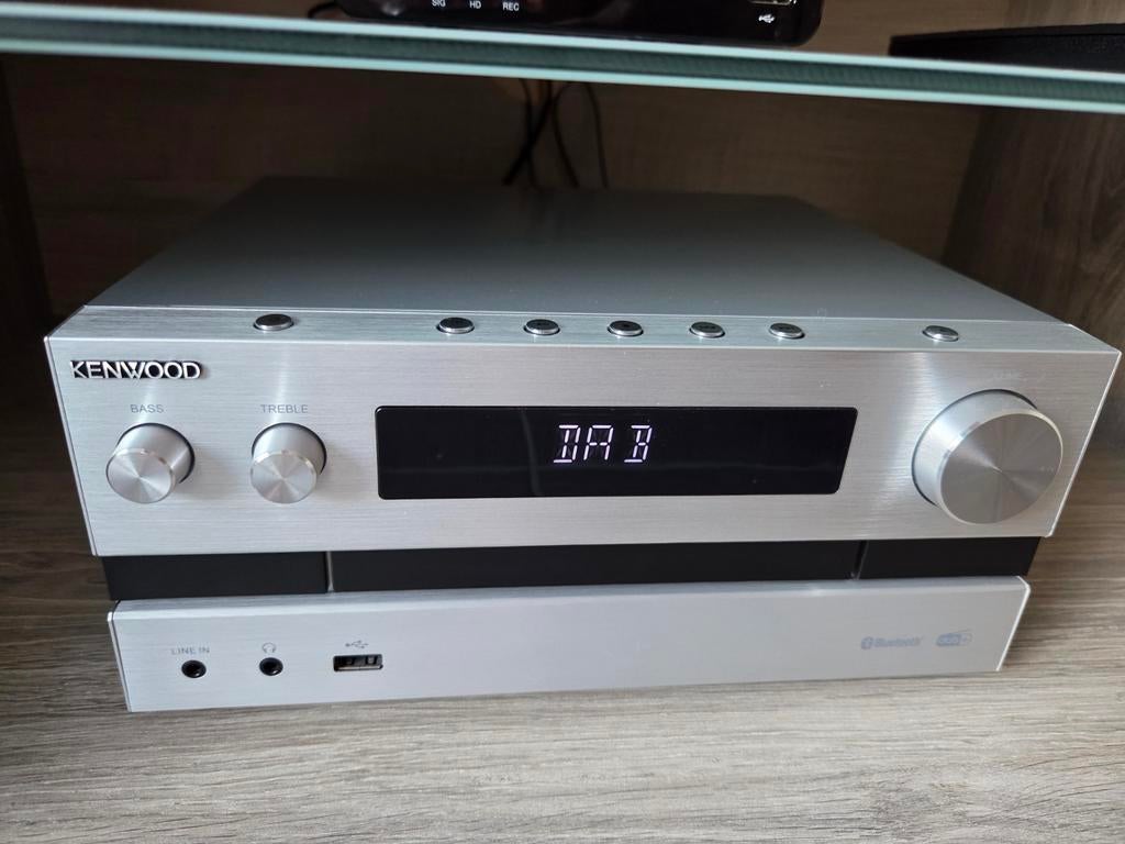 Kenwood compact stereo system, TV, Hi-fi & Vidéo, Chaîne Hi-fi, Comme neuf, Enlèvement, Haut-parleurs, Micro chaîne