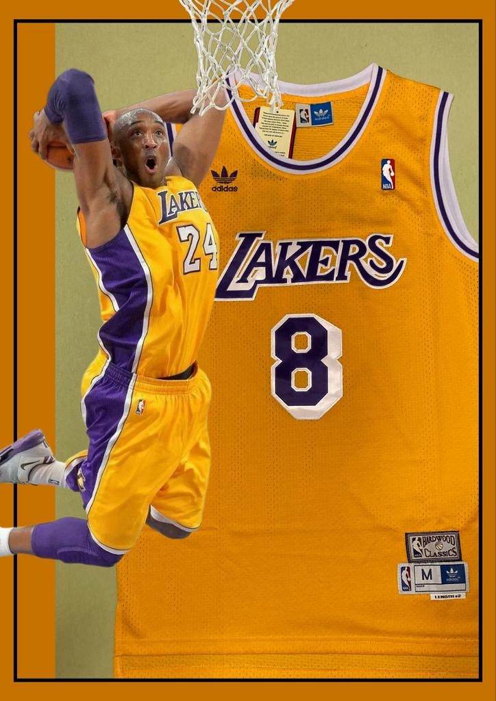 Kobe 8 Lakers jaunes taille M, Enlèvement ou Envoi, Neuf, Vêtements