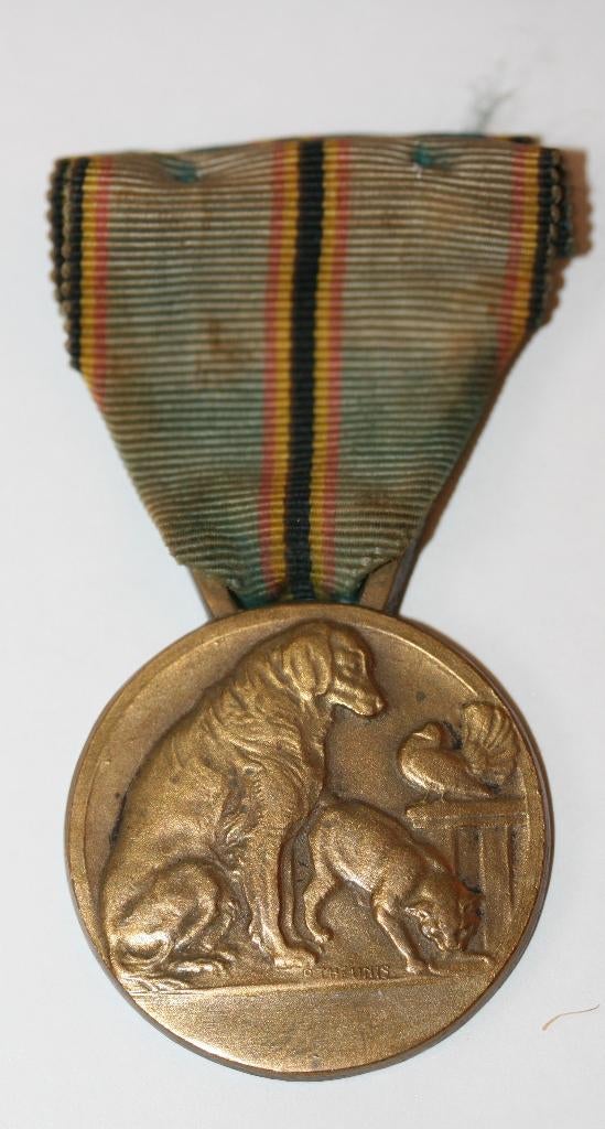 Medaille Dierenbescherming Oostvlaanderen, Postzegels en Munten, Penningen en Medailles, Ophalen of Verzenden, Brons