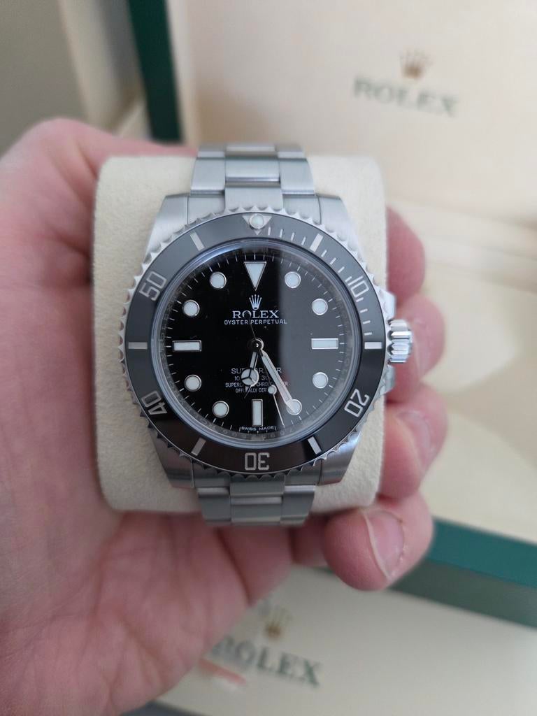 ROLEX SUBMARINER NO DATE, Handtassen en Accessoires, Horloges | Heren, Ophalen, Rolex
