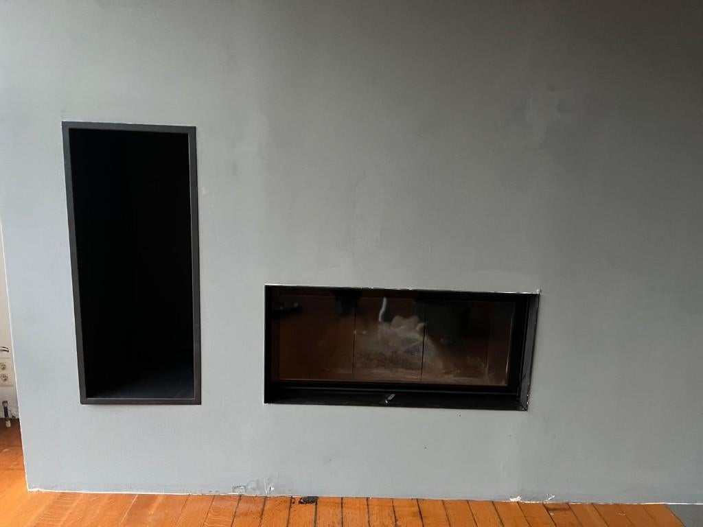 Brunner houten inzetstuk, Ophalen, Gebruikt, Houtkachel, Inbouw