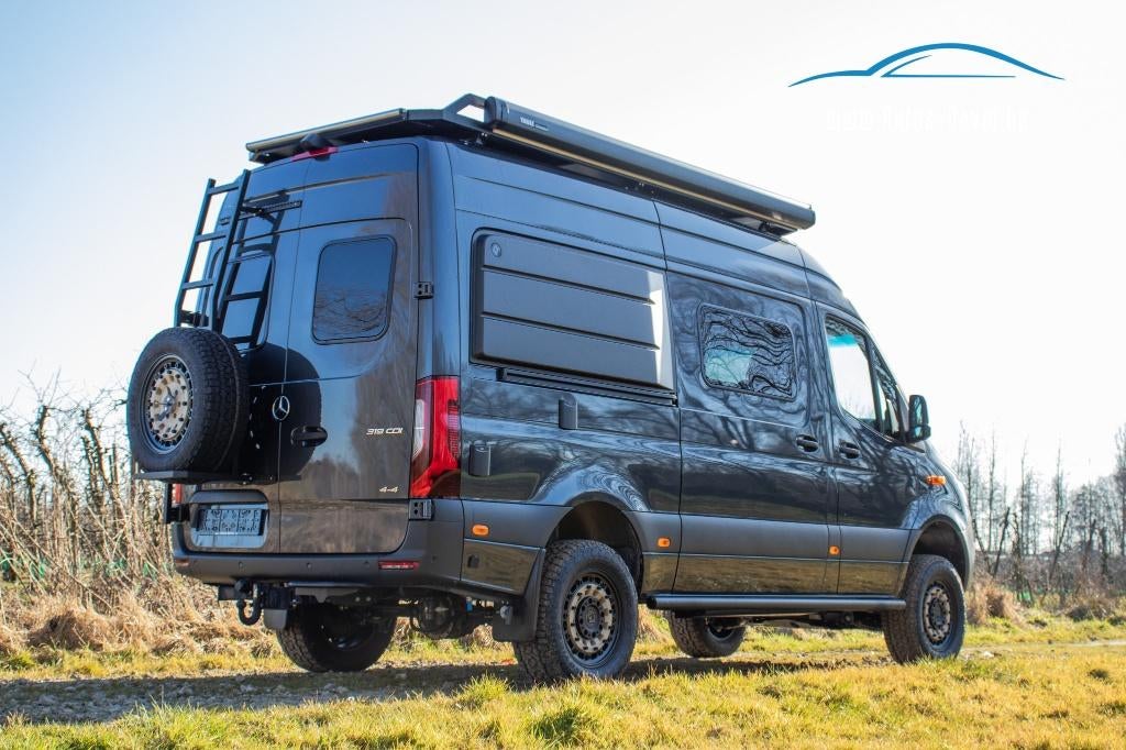 Mercedes-Sprinter 4X4 ADM 319cdi Camper OFF-ROAD, Automaat, Koelkast, Tot en met 2, Mercedes-Benz