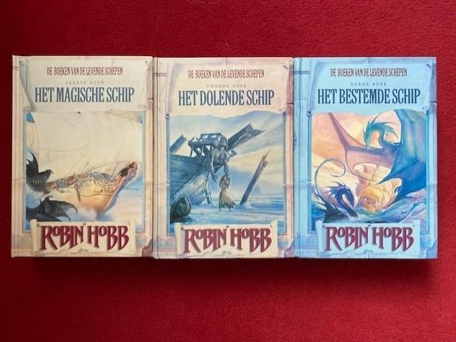 ROBIN HOBB DE BOEKEN VAN DE LEVENDE SCHEPEN DE COMPLETE TRIL, Livres, Enlèvement ou Envoi