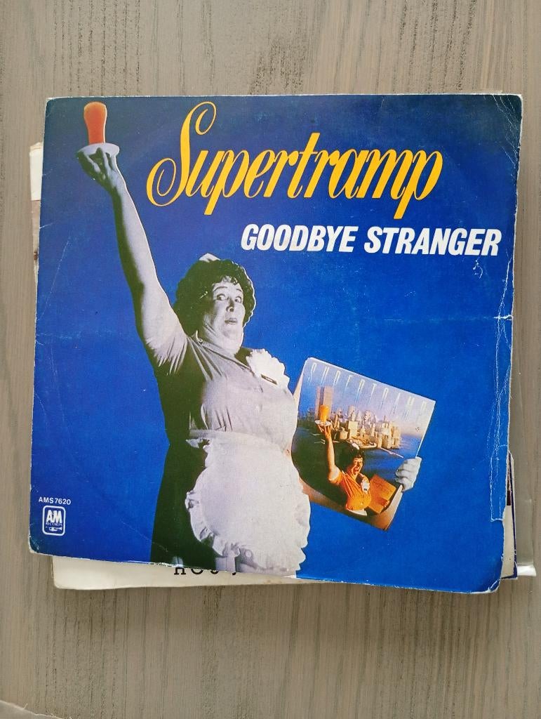 Supertramp - Goodbye stranger, Cd's en Dvd's, Gebruikt, 7 inch, Single, Ophalen of Verzenden