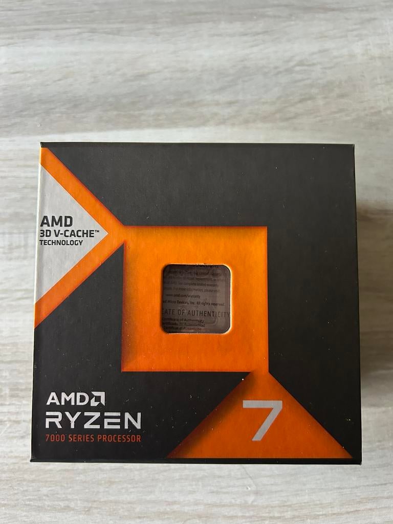 Ryzen 7 7800x3d, Ophalen, Zo goed als nieuw, 8-core, 4 Ghz of meer