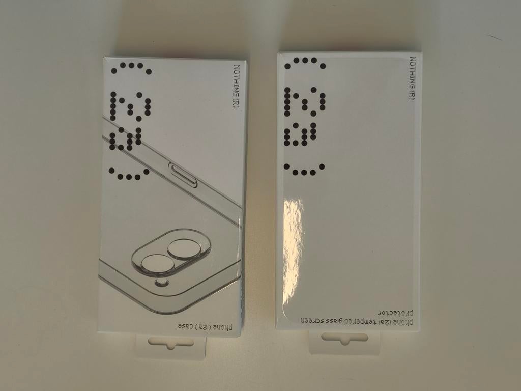 Nothing phone: Glass screen protector + phone case, Telecommunicatie, Ophalen of Verzenden