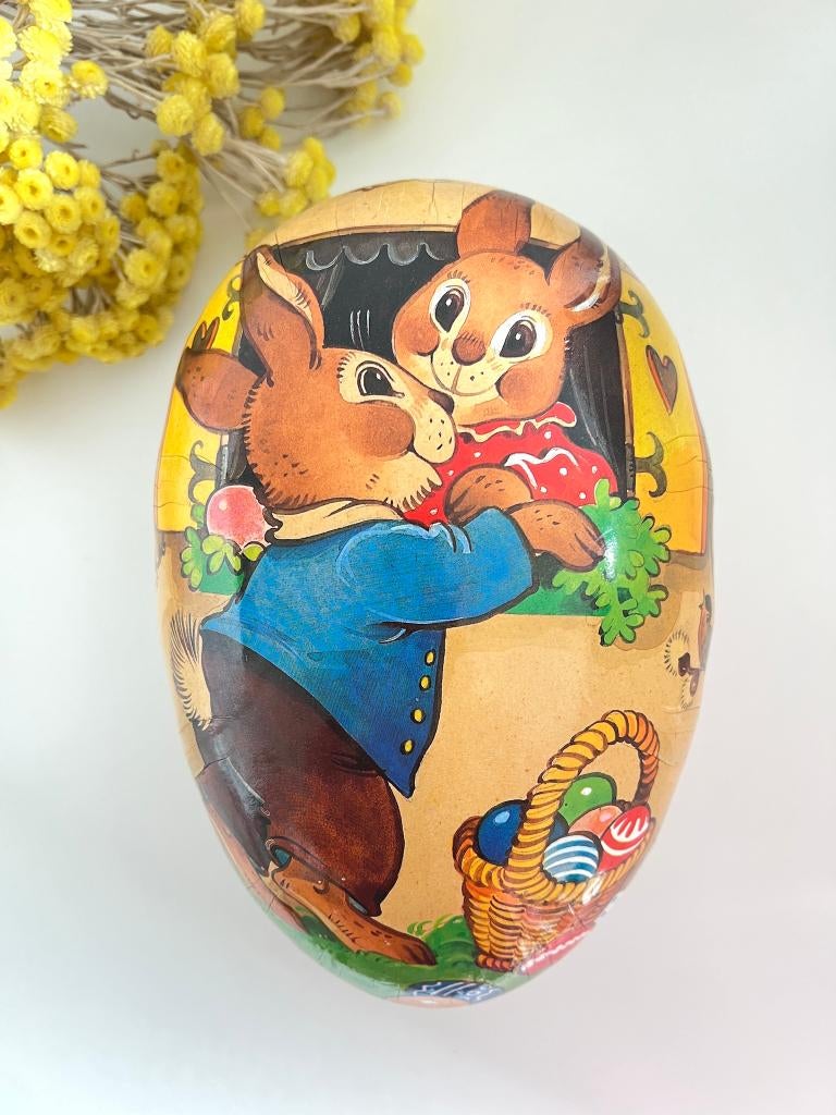 Grande boîte œuf en carton / papier mâché, Gebruikt, Aucun, Aucun, Ophalen of Verzenden