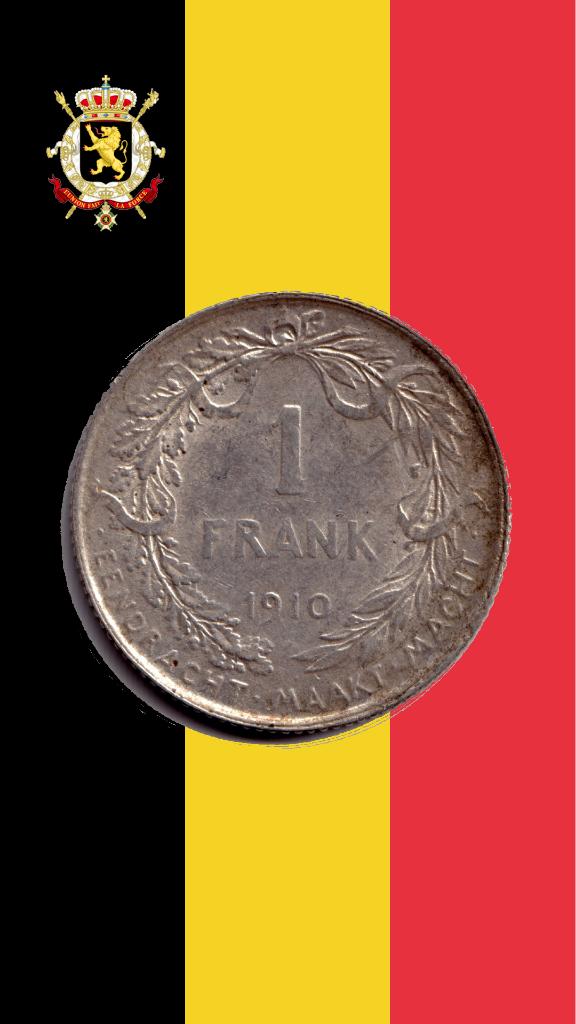 1 franc 1910 VL - Albert I (qualité), Monnaie en vrac, Argent, Argent, Envoi