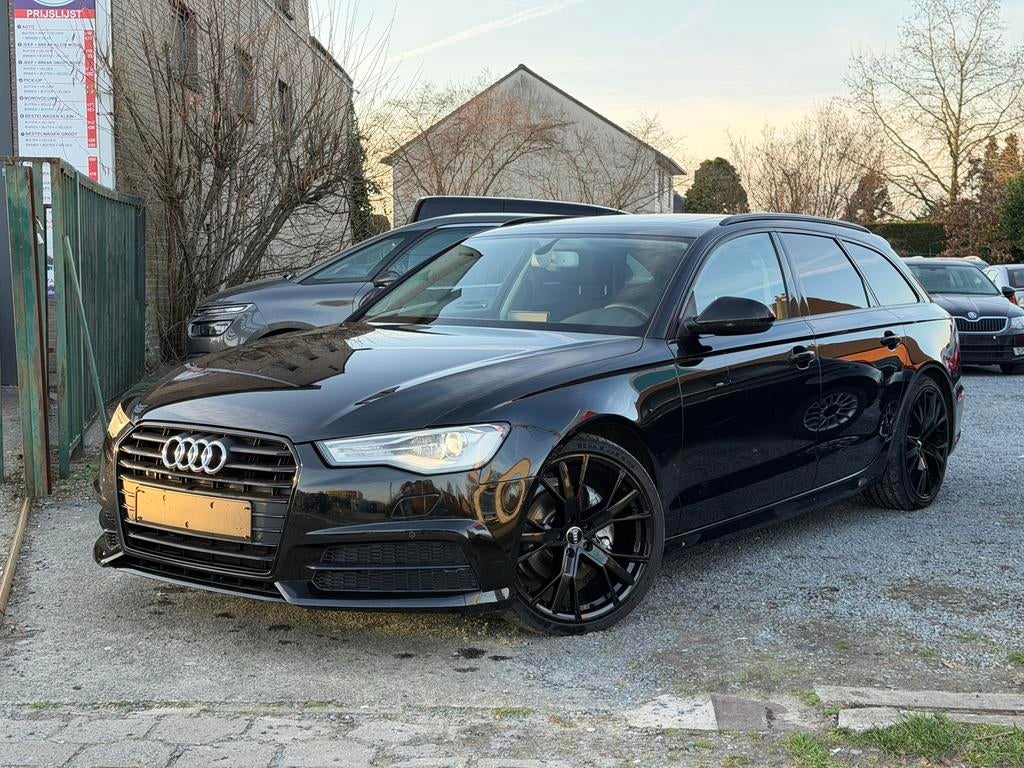 Audi A6 Avant 2.0 TDI 190pk – Panorama – Bose – Cruise, Auto's, Voorwielaandrijving, 4 cilinders, Zwart, Bedrijf