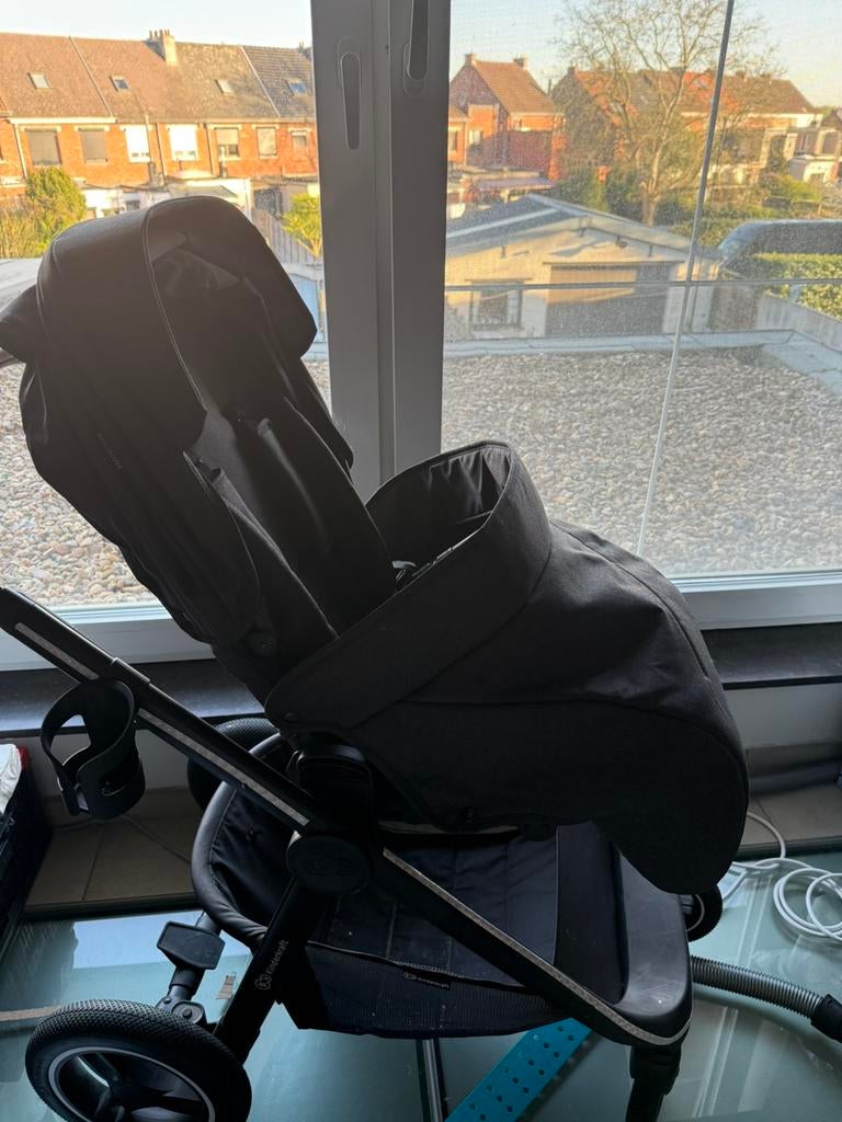 Kinderwagen 2-in-1 met reiswieg, Kinderen en Baby's, Kinderwagens en Combinaties, Zo goed als nieuw, Met reiswieg, Ophalen, Kinderwagen