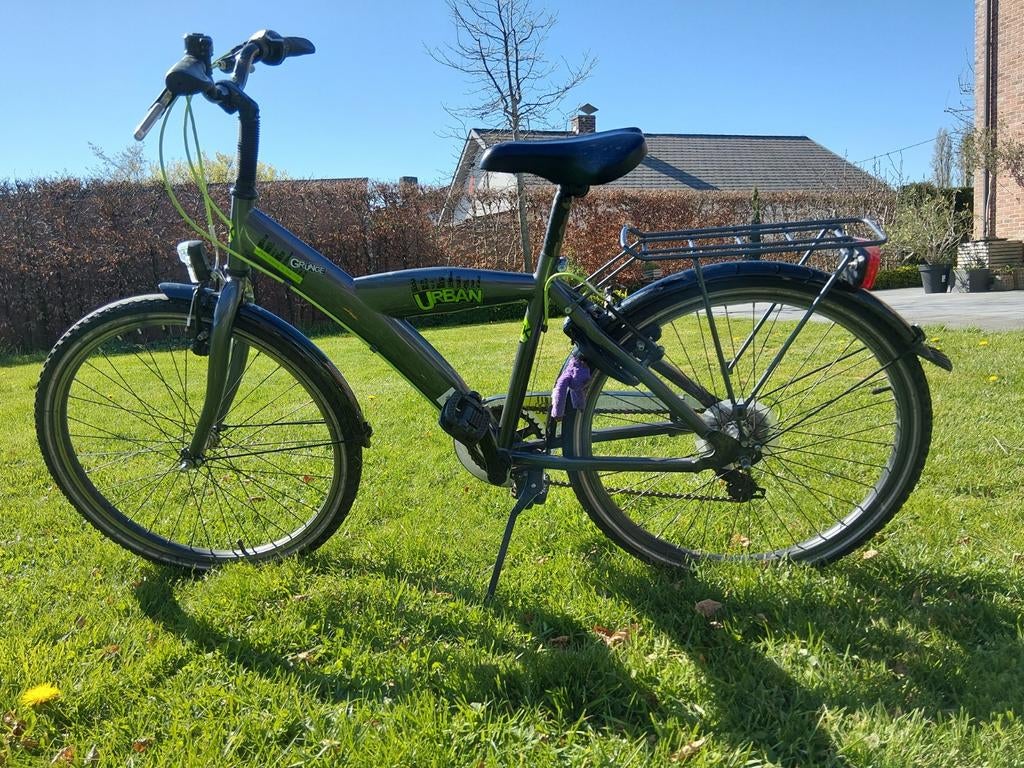Jongensfiets BFK 8-14 jaar, Fietsen en Brommers, Fietsen | Jongens, Gebruikt, 24 inch, Handrem, Versnellingen, Ophalen