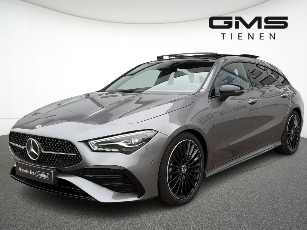 Mercedes-Benz CLA-klasse Shooting Brake CLA 180 AMG Line, Auto's, CLA, Stof, Gebruikt, Zwart