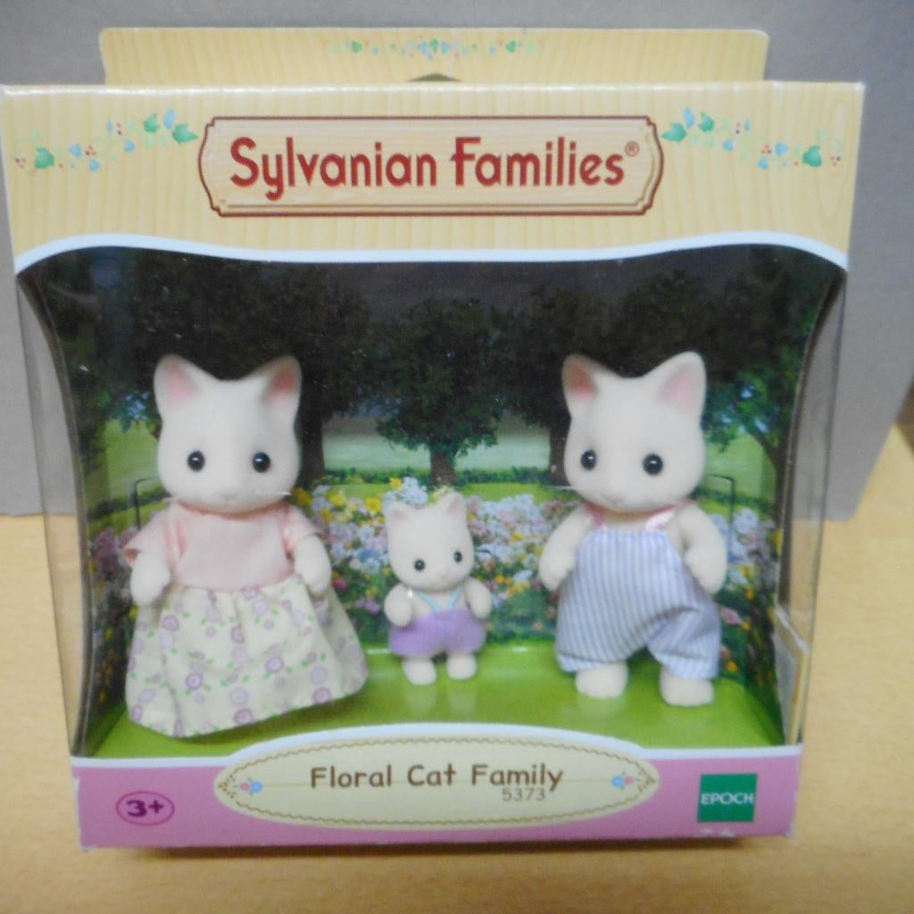 sylvanian floral cat family, Ophalen of Verzenden, Nieuw, Overige typen