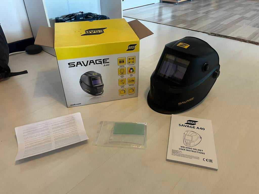 Las helm ESAB sevage A40, Audio, Tv en Foto, Ophalen, Zo goed als nieuw