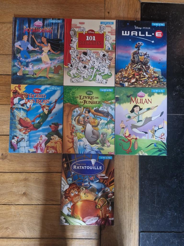 Lot de 7 bd walt Disney, Livres, Enlèvement ou Envoi