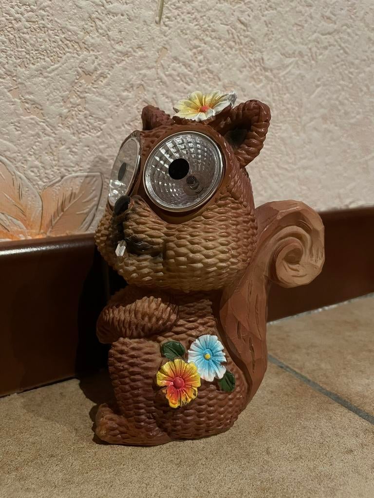 Écureuil solaire pour le jardin Neuf!!!, Jardin & Terrasse, Neuf, Résistant à l'eau, Enlèvement ou Envoi, Énergie solaire