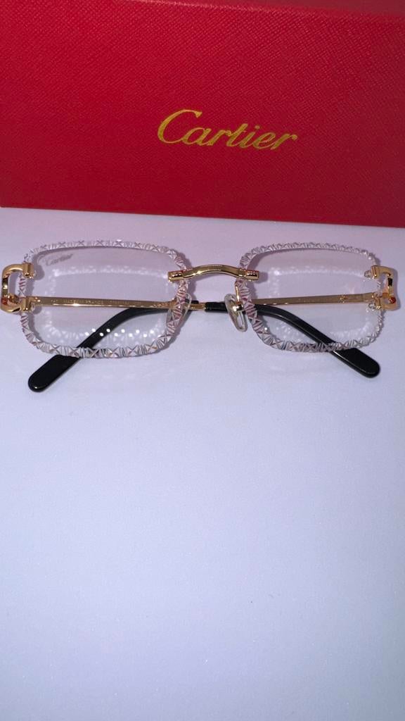 Lunettes Cartier 4 saison, Bijoux, Sacs & Beauté, Enlèvement ou Envoi, Comme neuf, Noir, Lunettes