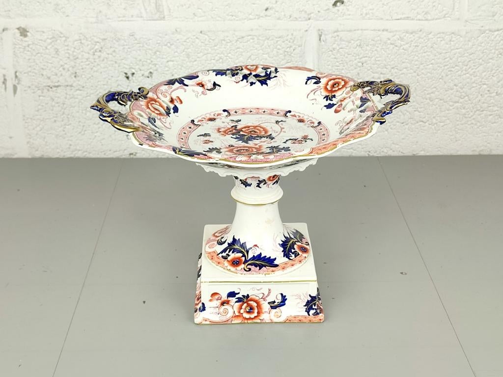 Antieke John Ridgeway schaal 1830's, Antiquités & Art, Antiquités | Plateaux, Enlèvement ou Envoi