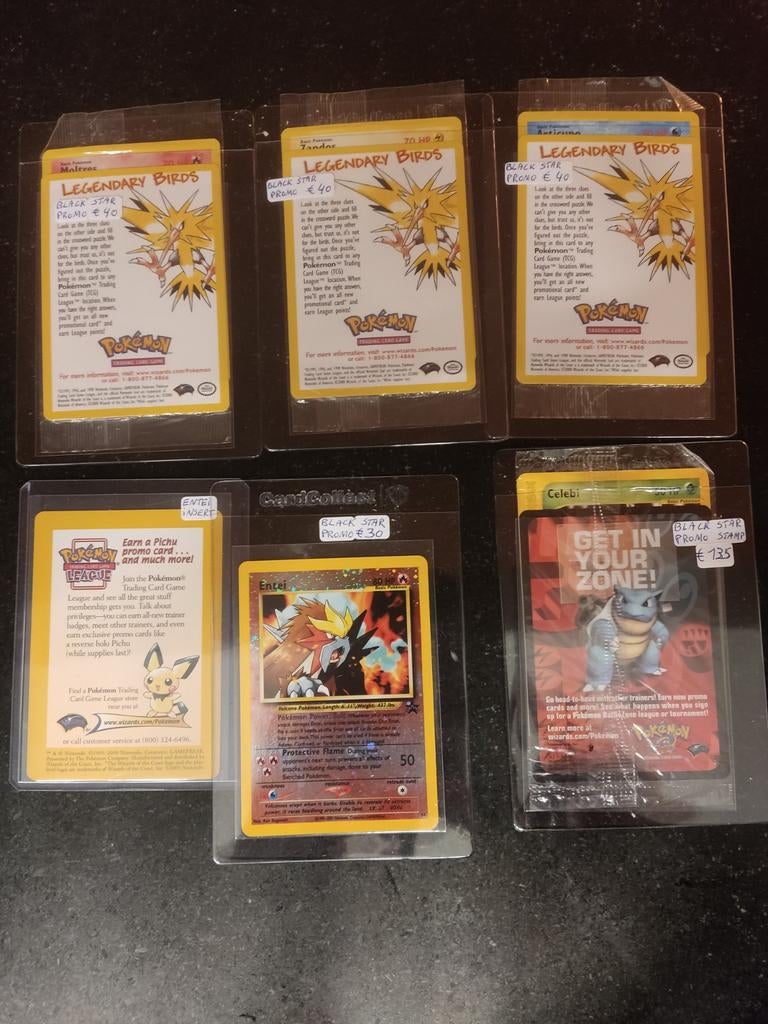 Old Black star promo's pokemon, Ophalen of Verzenden