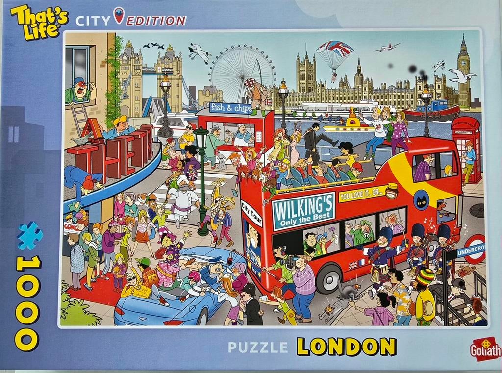 That's Life - puzzel London, Enlèvement