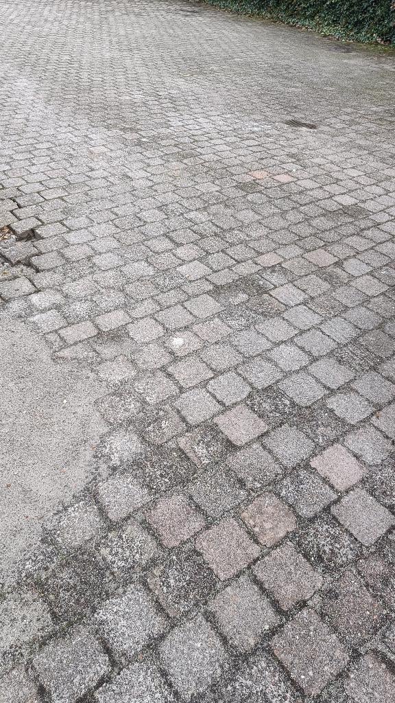 Nog +/- 260 m2 Klinkers voor oprit, koer of terras, Tuin en Terras, Ophalen, Gebruikt, Klinkers, 10 m² of meer
