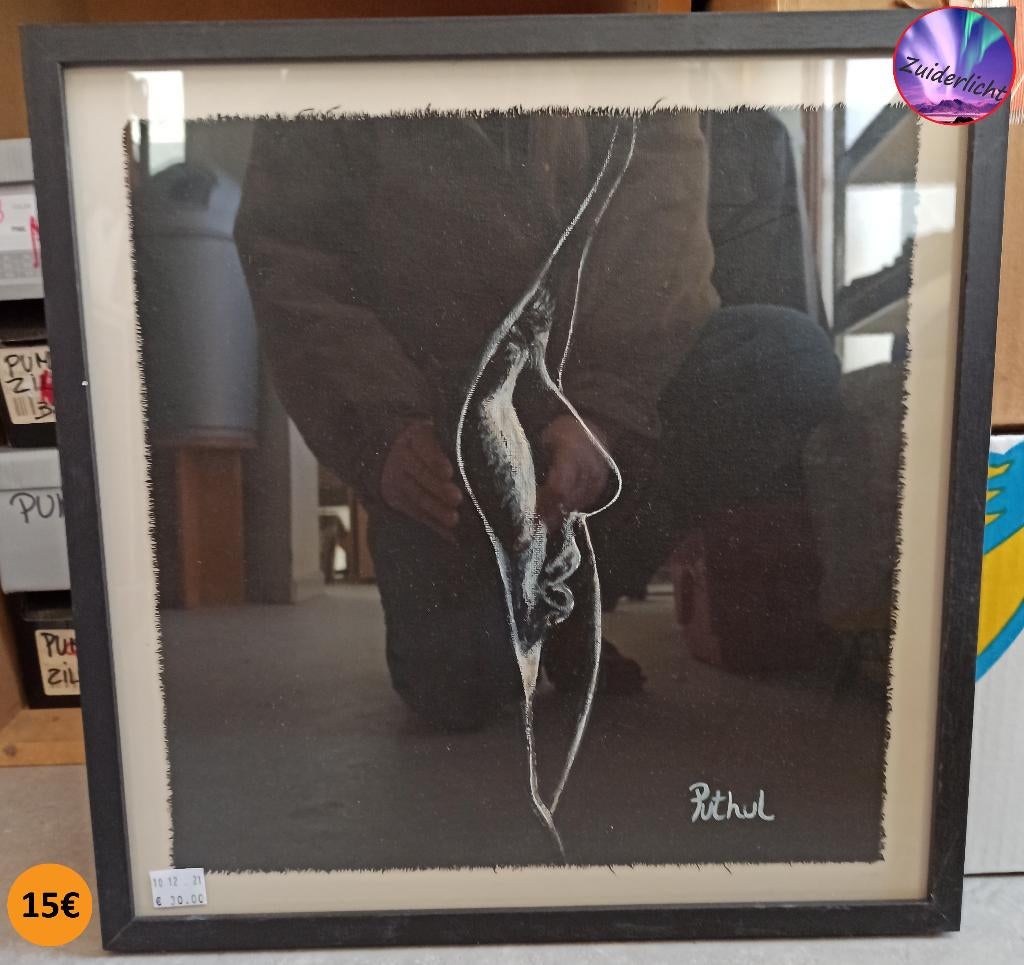 Prachtig ingekaderde tekening van Puthul, Ophalen