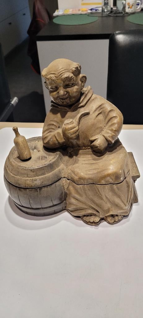 exclusieve stenen monnik dekselpot (1iv283/12), Ophalen of Verzenden