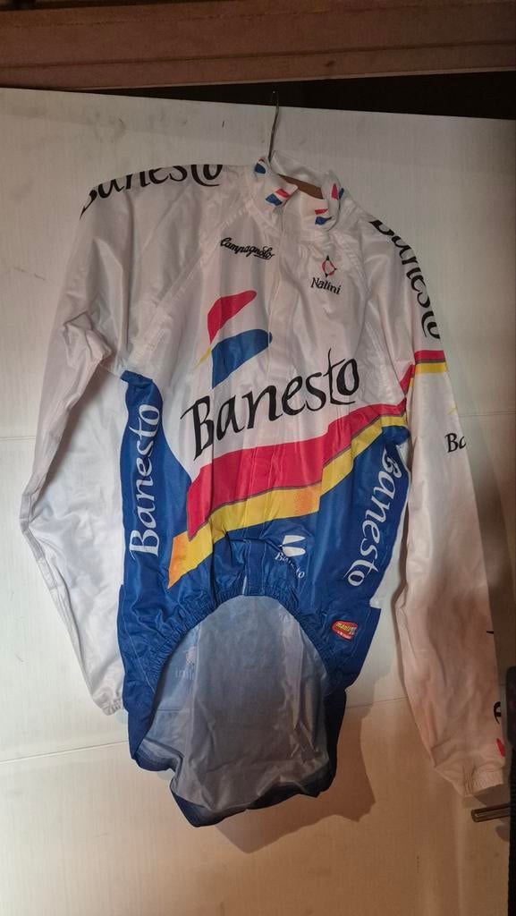 Vintage Banesto wielertrui, Fietsen en Brommers, Ophalen, S