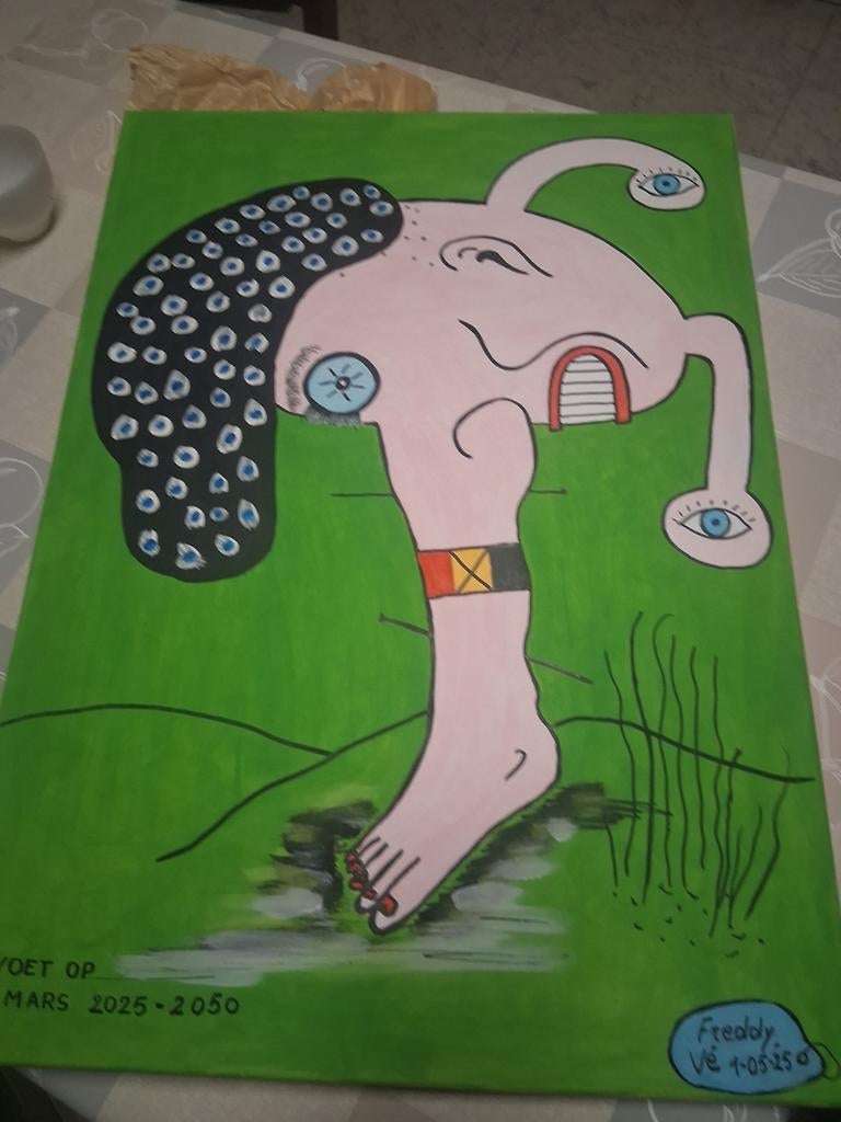 Voet op mars, Enlèvement ou Envoi