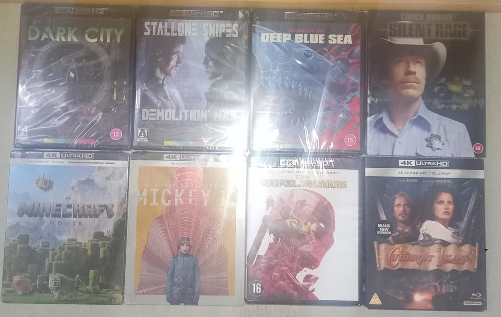 4k blu-rays, Ophalen of Verzenden