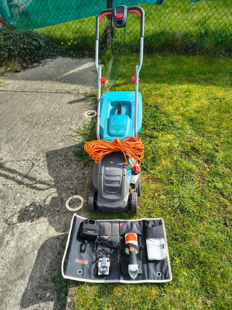 Grasmaaier electrisch, Tuin en Terras, Grasmaaiers, Ophalen