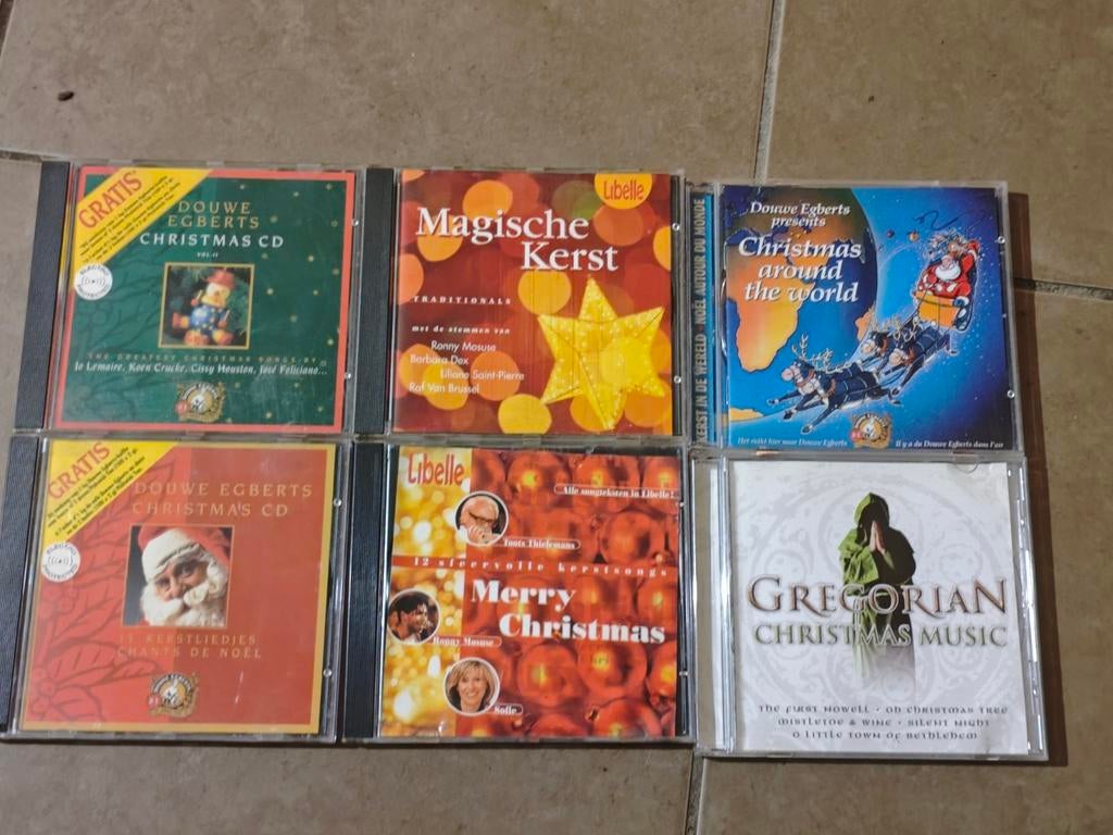 Lot van 6 kerst cd's, Cd's en Dvd's, Cd's | Kerst en Sinterklaas, Ophalen of Verzenden, Zo goed als nieuw, Kerst