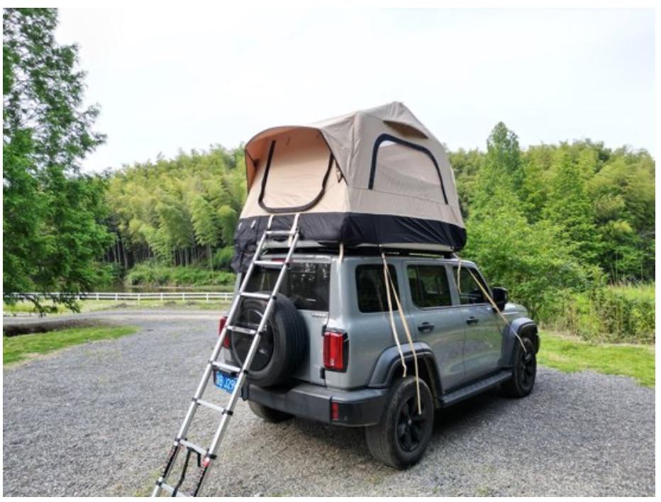 Tente gonflable de toit, Caravanes & Camping, Enlèvement, Neuf, Jusqu'à 3