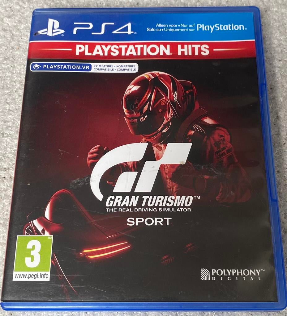 Gran Turismo sport playstation 4, Ophalen, Zo goed als nieuw, Sport