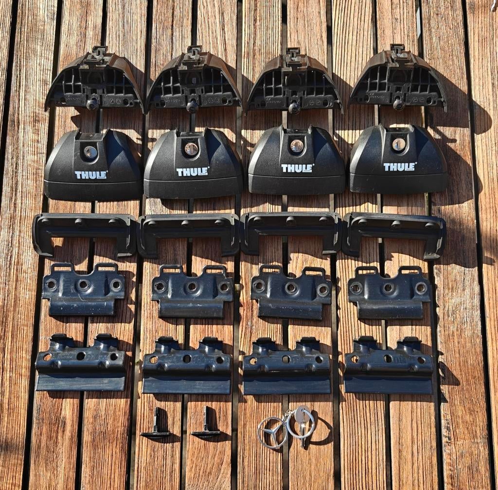 Thule rapid 753/460 bagagedrager voeten, Enlèvement