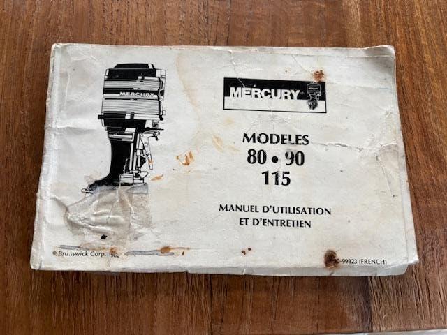 Boek Mercury motor boten, Ophalen of Verzenden, Gebruikt, Boek of Waterkaart