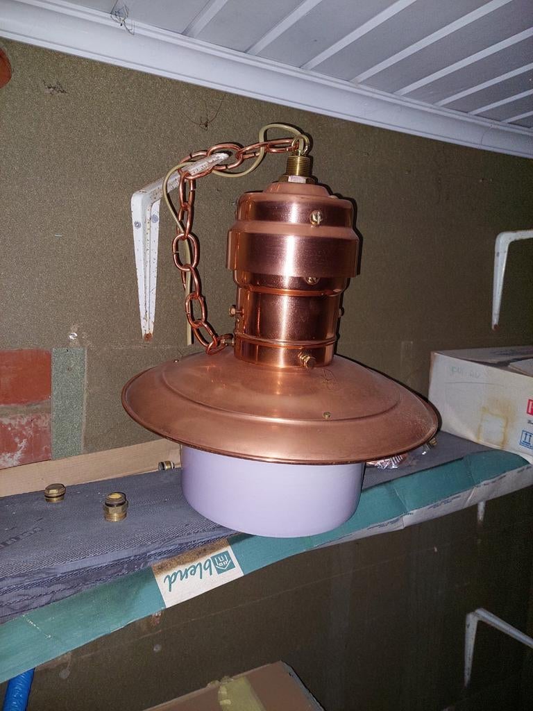 Lampadaire en cuivre, Antiquités & Art, Enlèvement