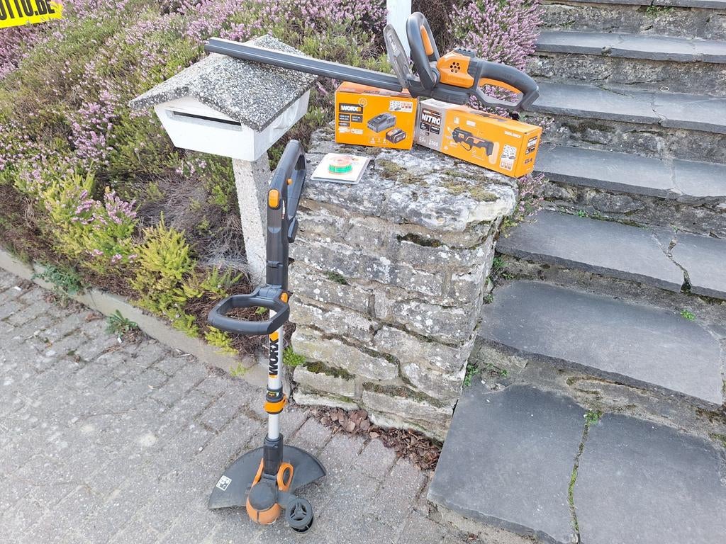 Lot de machine.e.pour jardin worx neuf et occase, Bricolage & Construction, Enlèvement