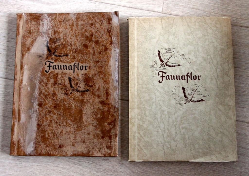 2x Faunaflor Congo chromos Tintin royaume animaux et plantes, Livres, Livres d'images & Albums d'images, Utilisé, Envoi