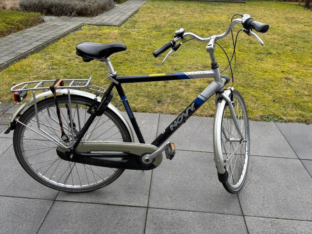 Novy Elite herenfiets, Fietsen en Brommers, Fietsen | Heren | Herenfietsen, Ophalen, Zo goed als nieuw