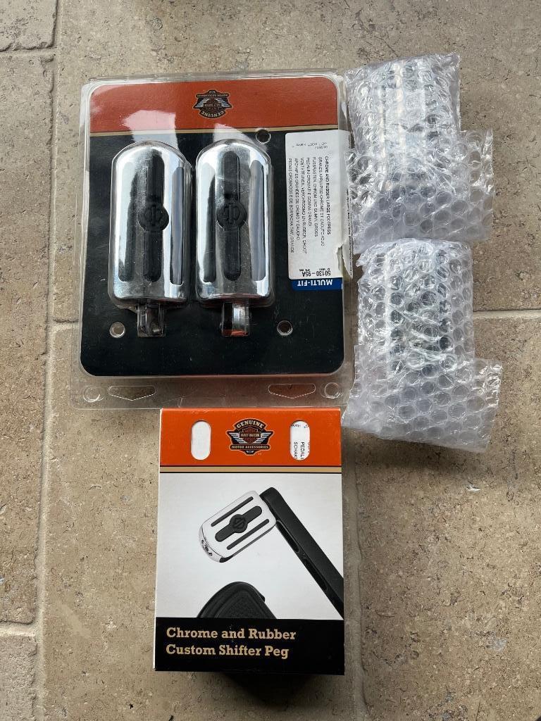 Kit  repose-pieds et levier de vitesses Harley Davidson, Enlèvement ou Envoi, Utilisé