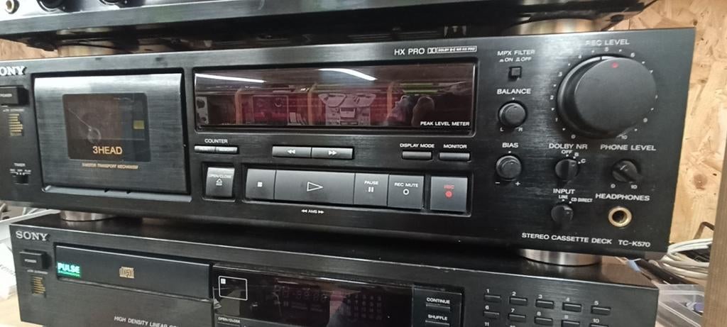 Deck cassettes 3 têtes 3 moteurs, Enlèvement, Sony