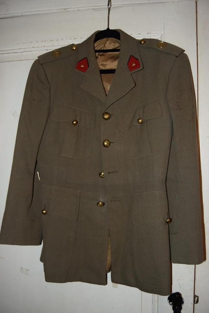Veste de sous lieutenant du 12e de ligne, Collections, Enlèvement ou Envoi, Armée de terre, Vêtements ou Chaussures