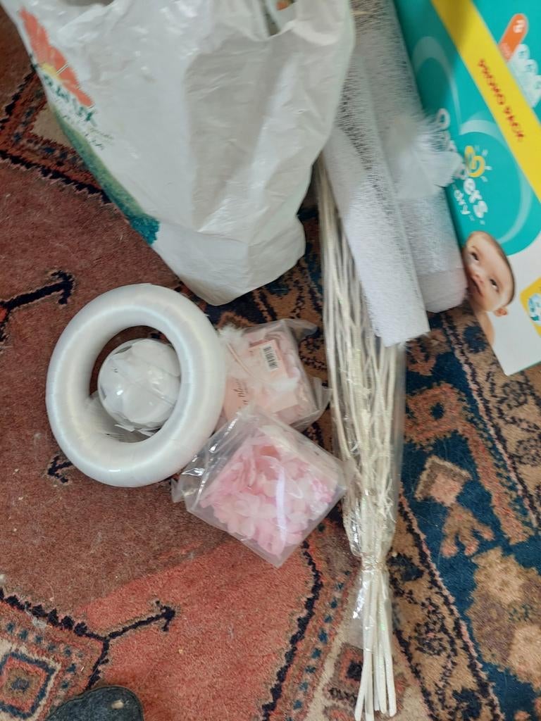 Decoratie huwelijk of ander feest, Ophalen