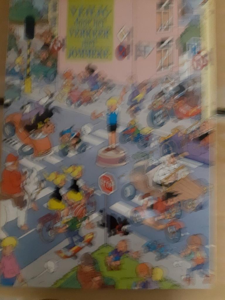 Strip,Veilig verkeer met JOMMEKE., Ophalen of Verzenden, Zo goed als nieuw