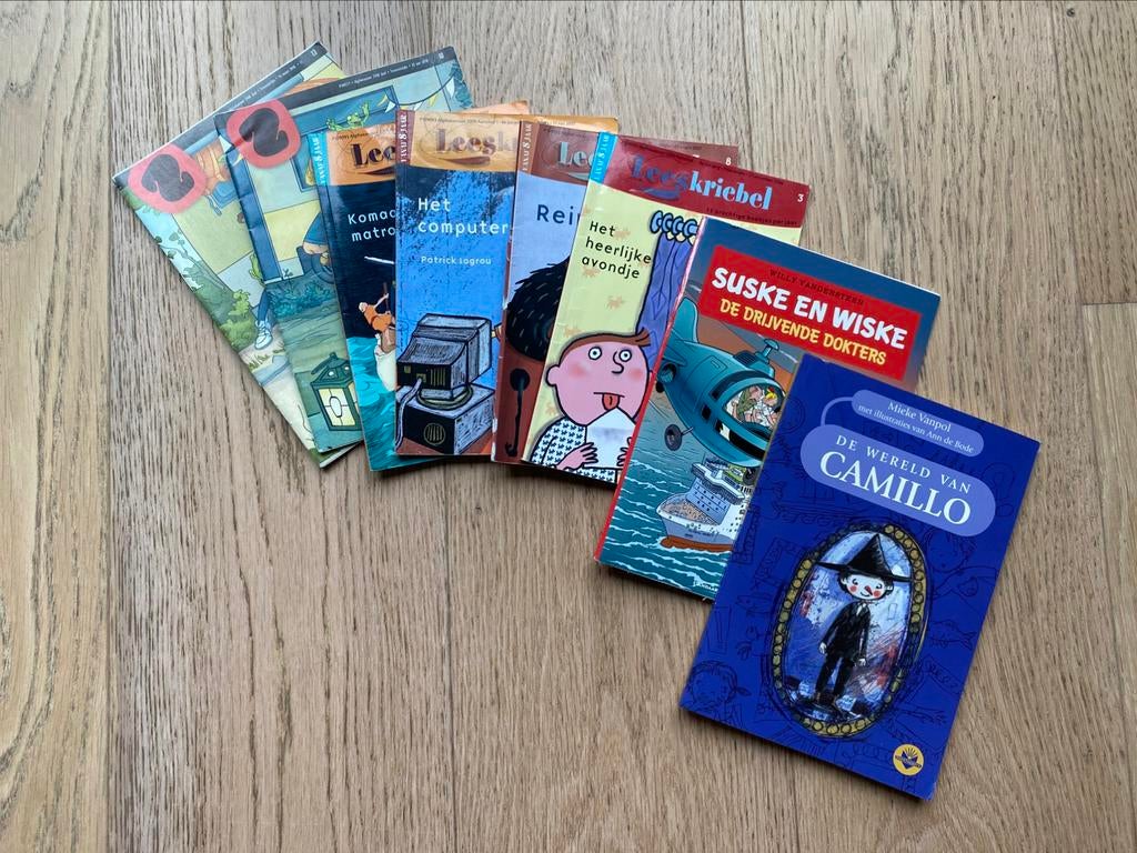 8 leesboeken voor kinderen van rond de 8 jaar, Enlèvement ou Envoi, Utilisé