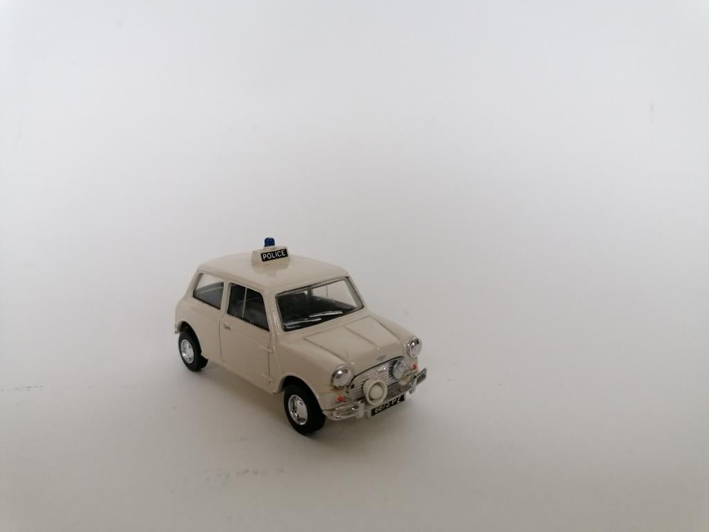 Dinky Toys Boîte d'allumettes 001 Mini Cooper Police 1964, Enlèvement ou Envoi, Comme neuf, Dinky Toys