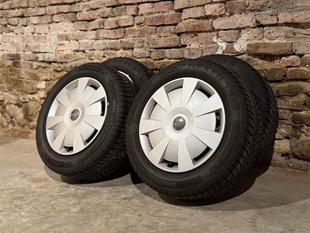 Kit hiver neuf d’origine Audi VW Seat et Skoda 16 pouces, Neuf, Pneus et Jantes, Pneus hiver, 16 pouces