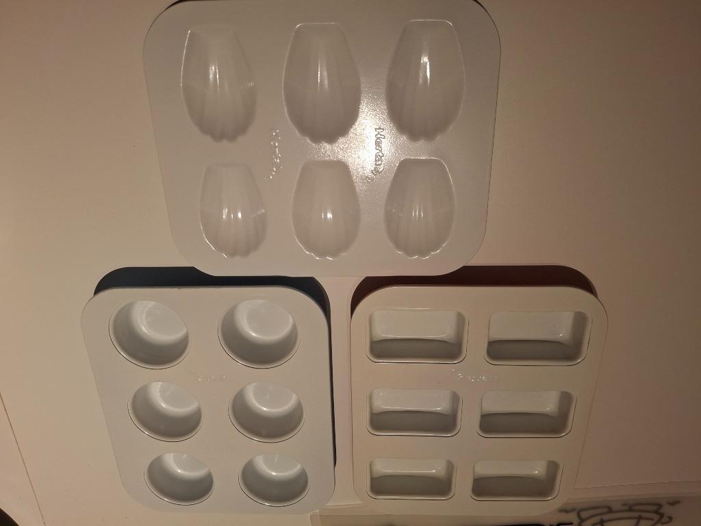 3x Herta bakvorm moule oven four, Hobby en Vrije tijd, Ophalen of Verzenden, Nieuw, Cupcakes, Bakvorm