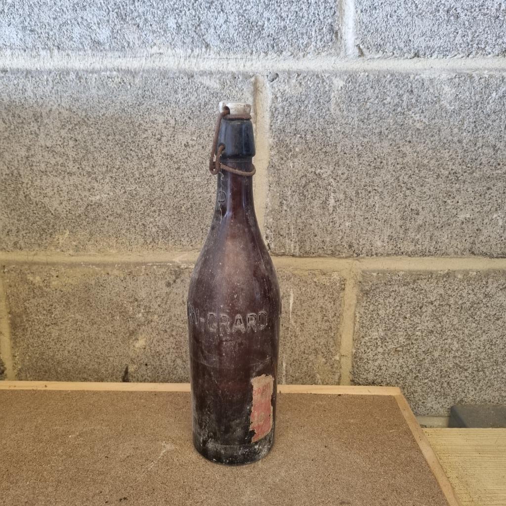 Bouteille de bière Bière de Table - Brasserie Potvin - Grard, Enlèvement ou Envoi, Utilisé, Bouteille(s), Autres marques